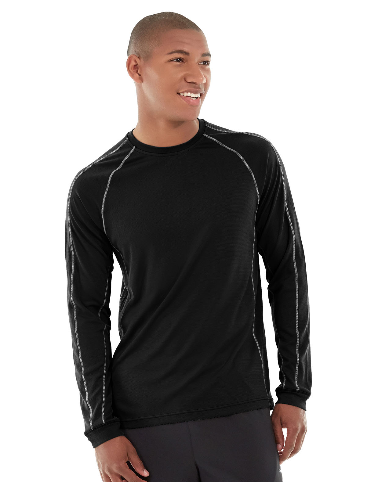 Deion Long-Sleeve EverCool&trade; Tee — City Break