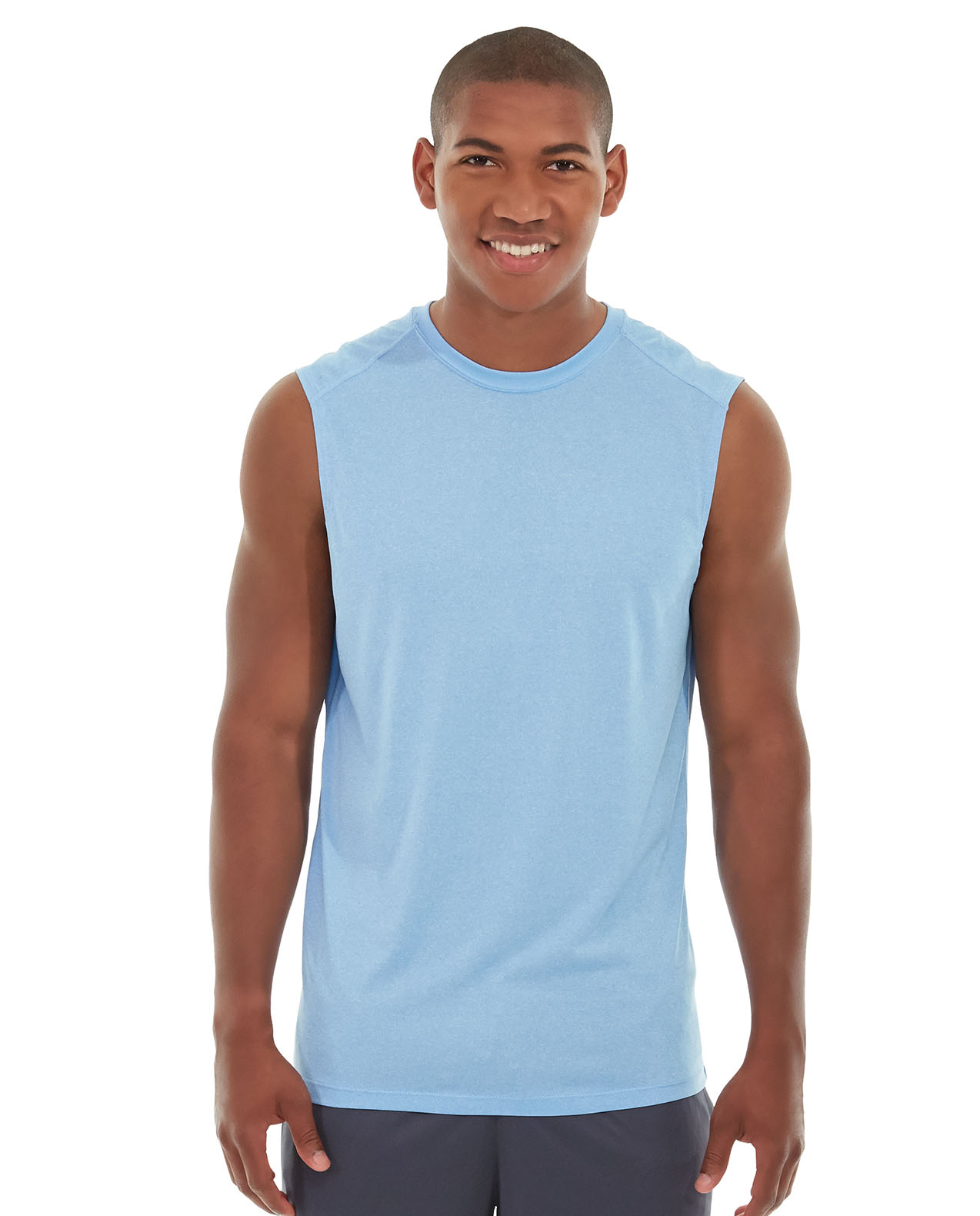 Rocco Gym Tank — Dinner Out (Blue)