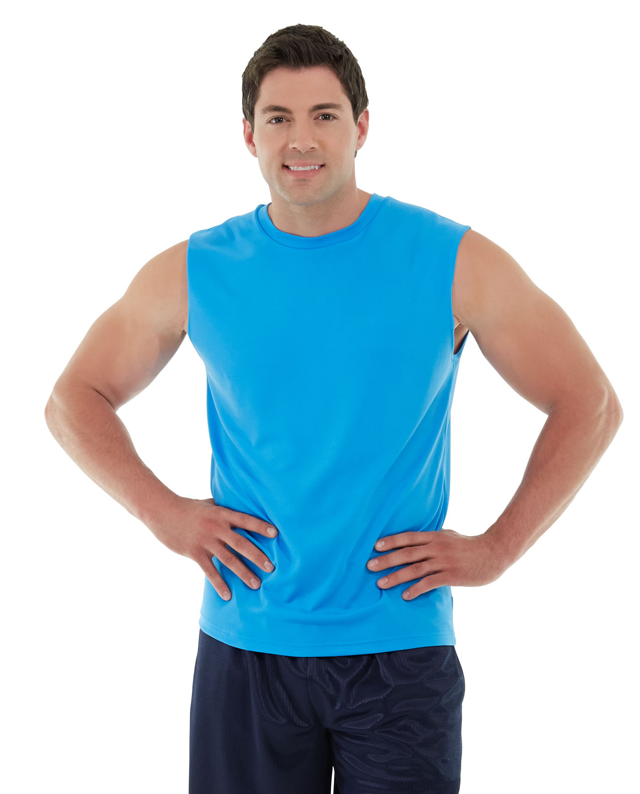 Sinbad Fitness Tank — Lounge (Blue)