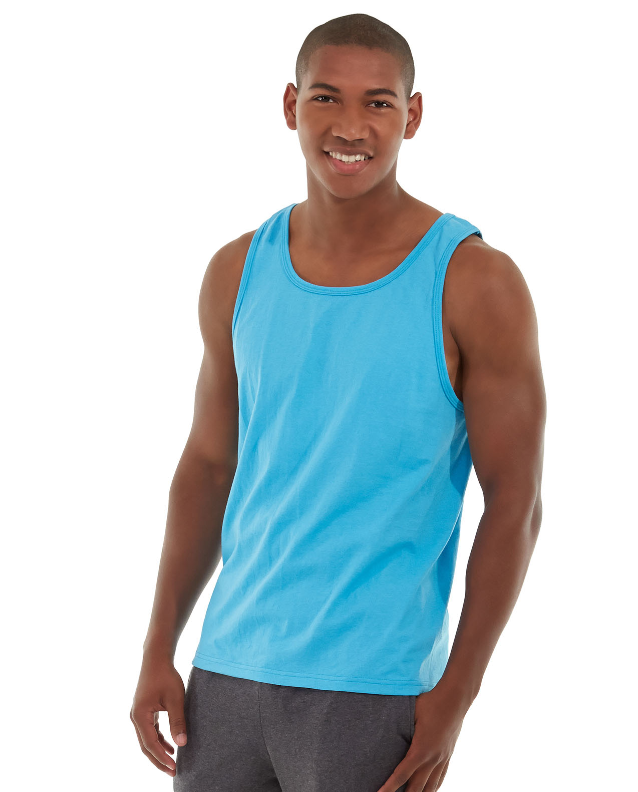 Atlas Fitness Tank — Trail (Blue)