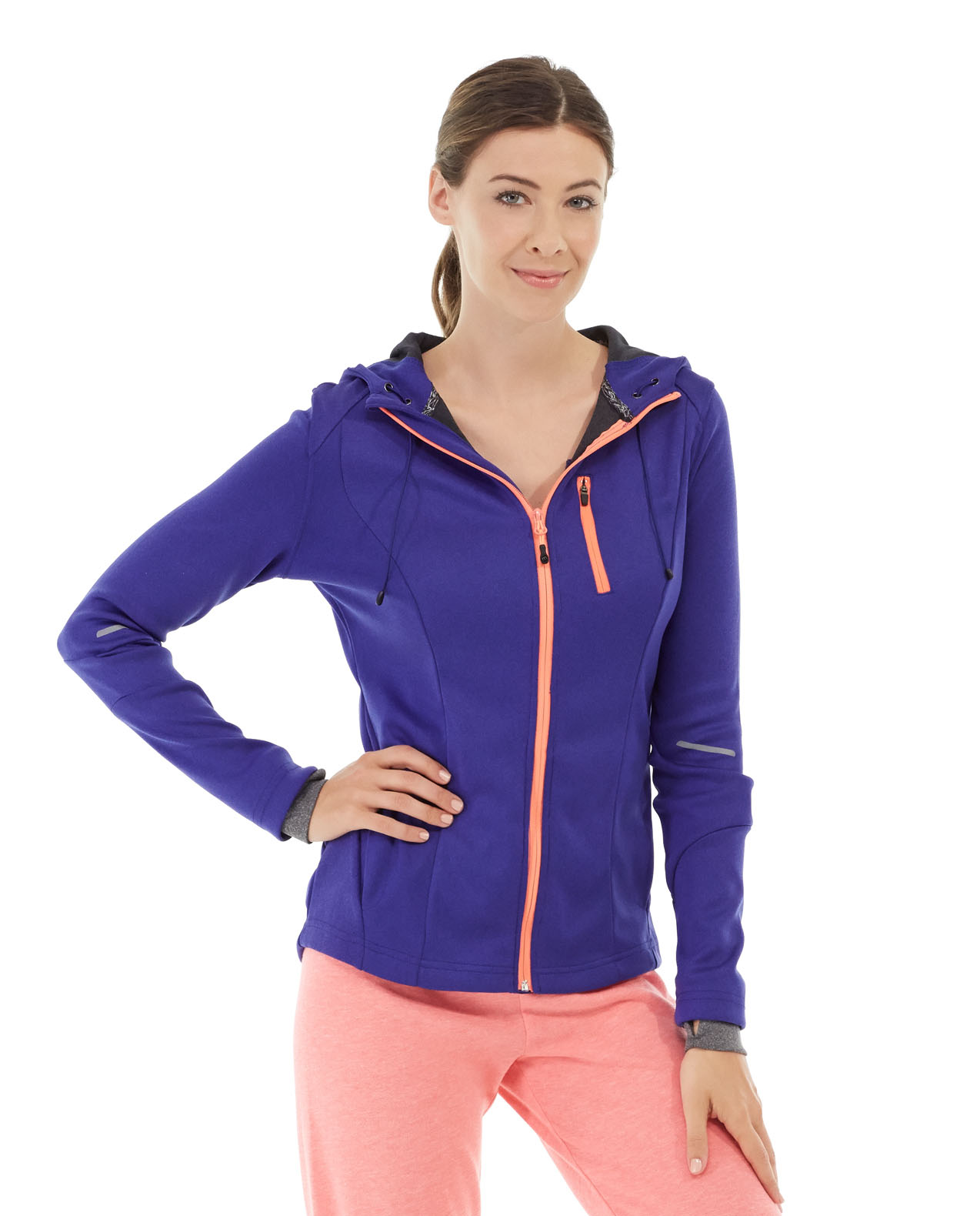 Daphne Full-Zip Hoodie — Date Night (Purple)