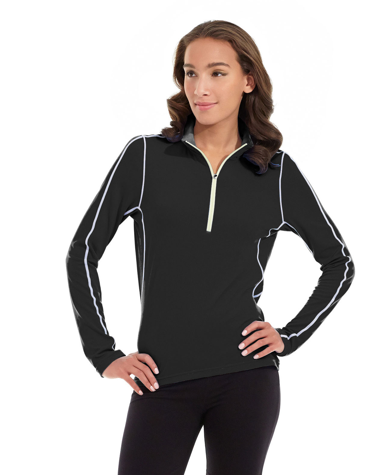 Olivia 1/4 Zip Light Jacket — Business Trip