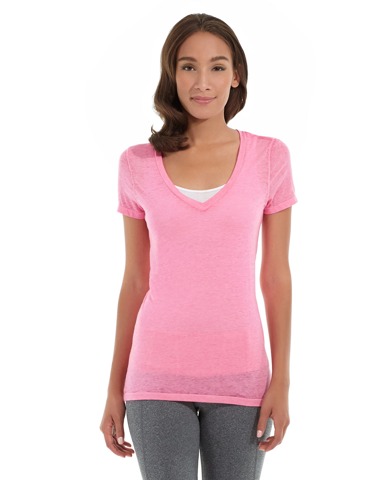 Karissa V-Neck Tee — Fall Weekend