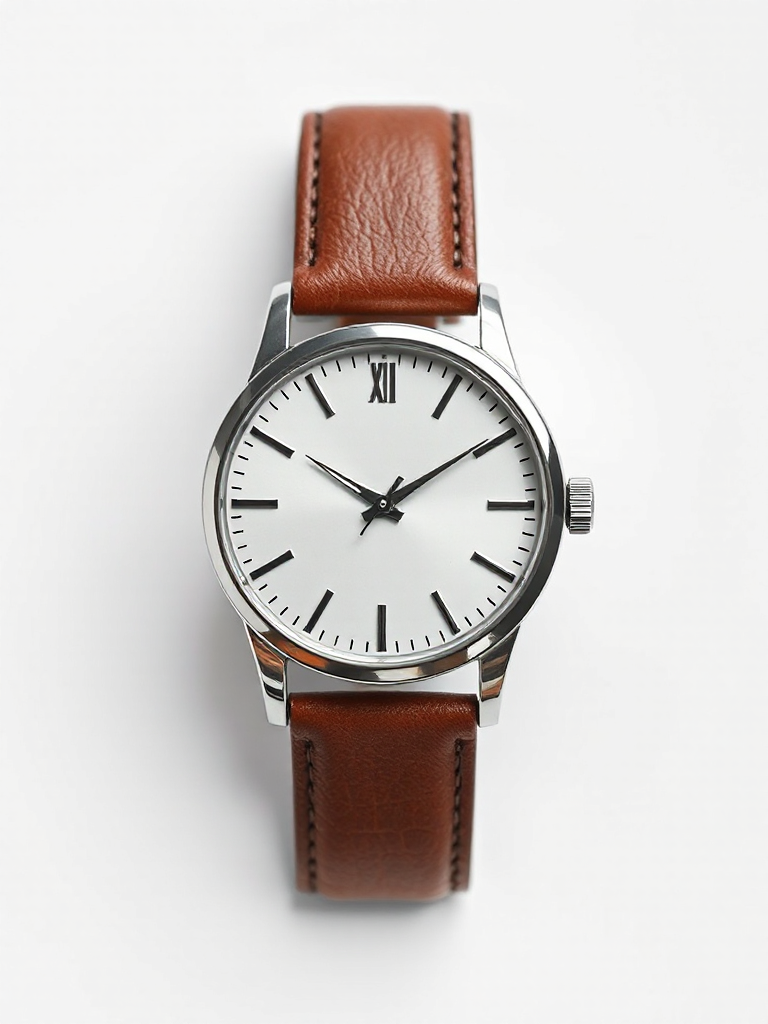 Silver Minimalist Watch