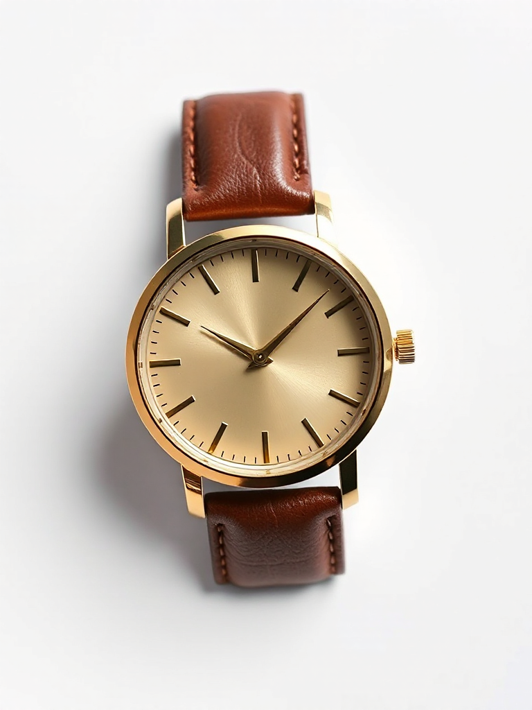 Gold Minimalist Watch