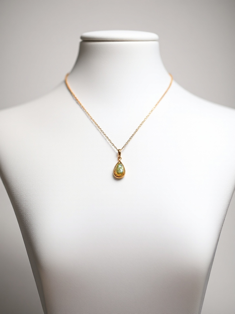 Gold Pendant Necklace