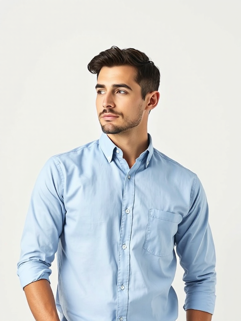 Light Blue Classic Dress Shirt