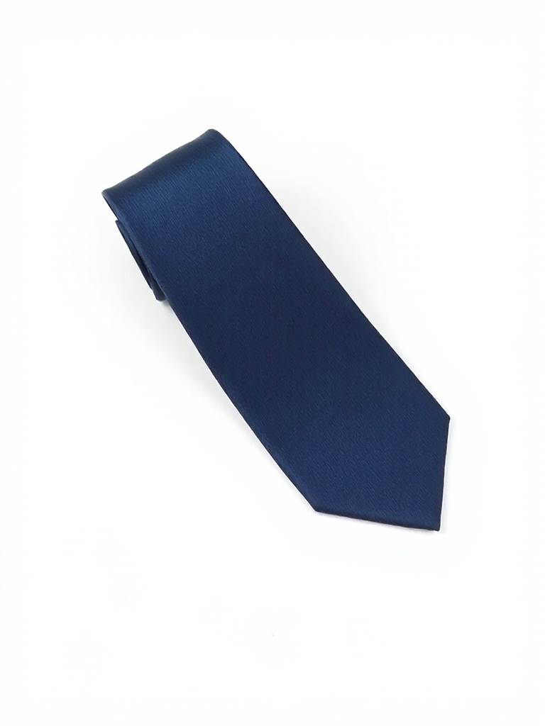 Navy Silk Tie