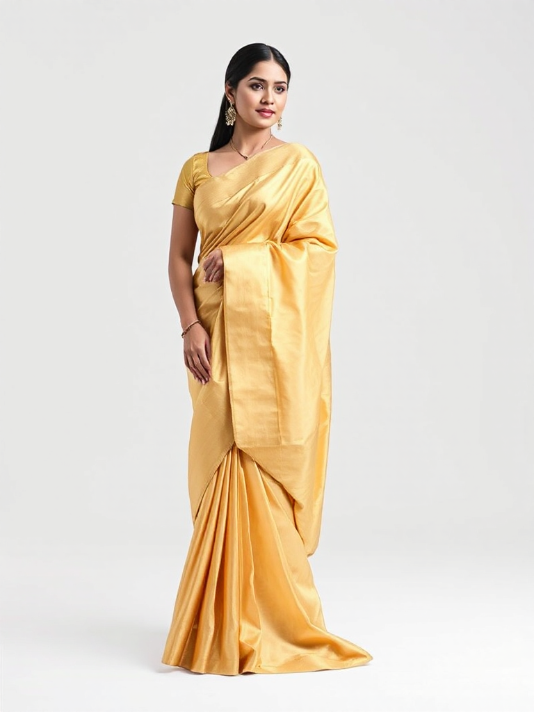 Gold Festive Saree