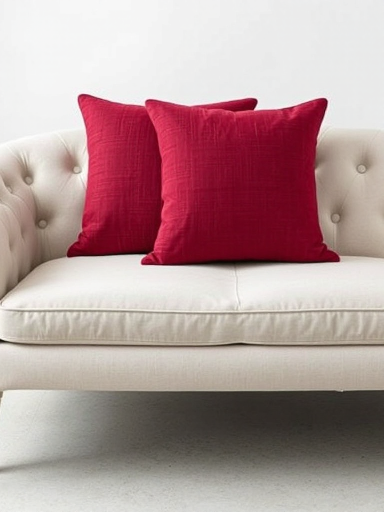 Maroon Cushion Cover Set