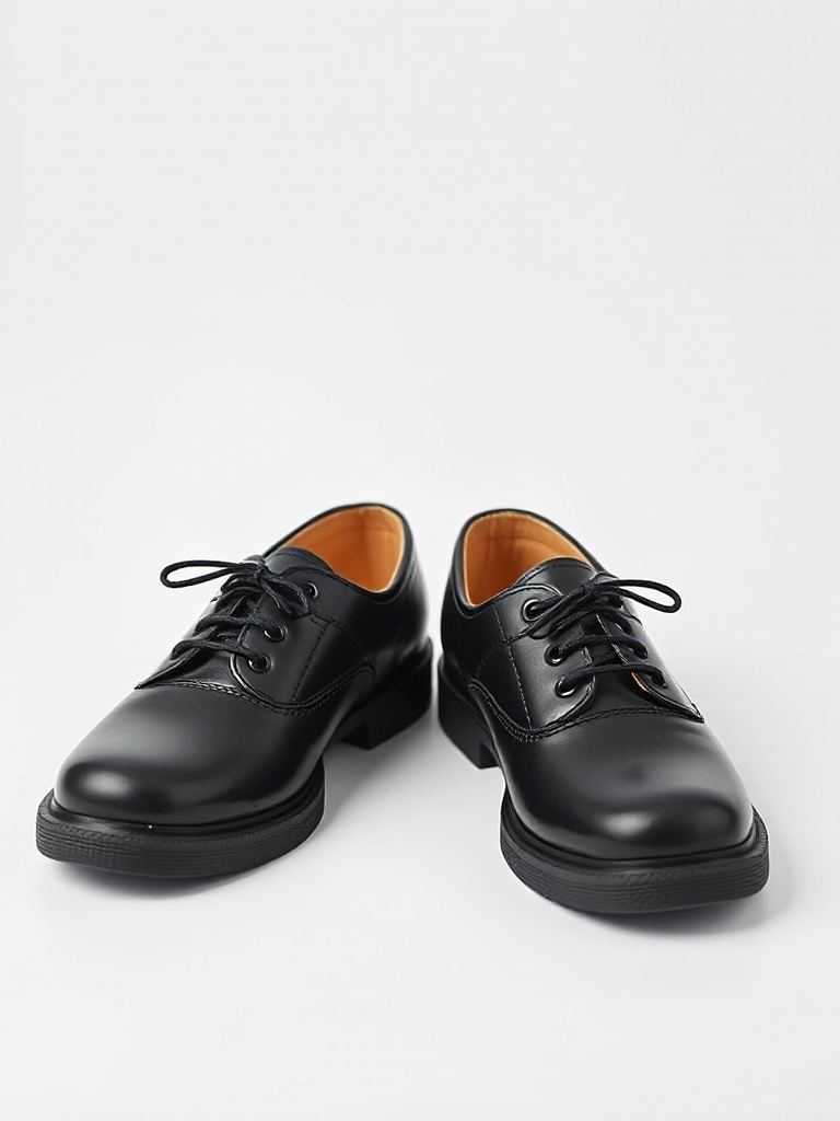 Navy Kids School Shoes