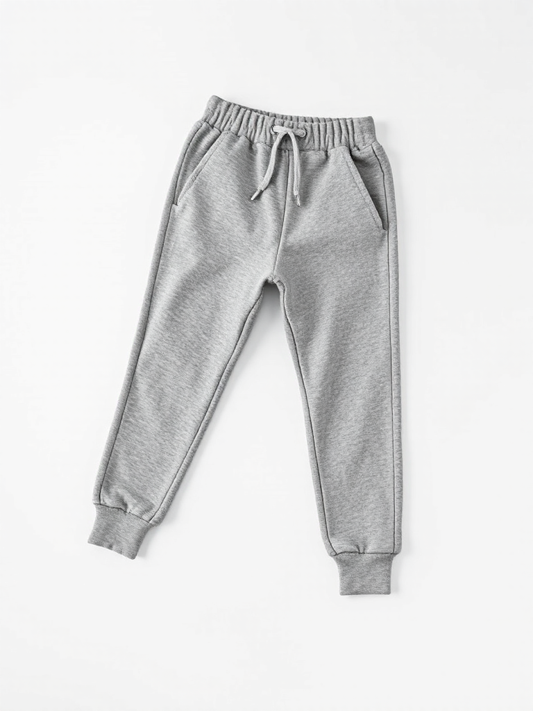 Gray Kids Joggers