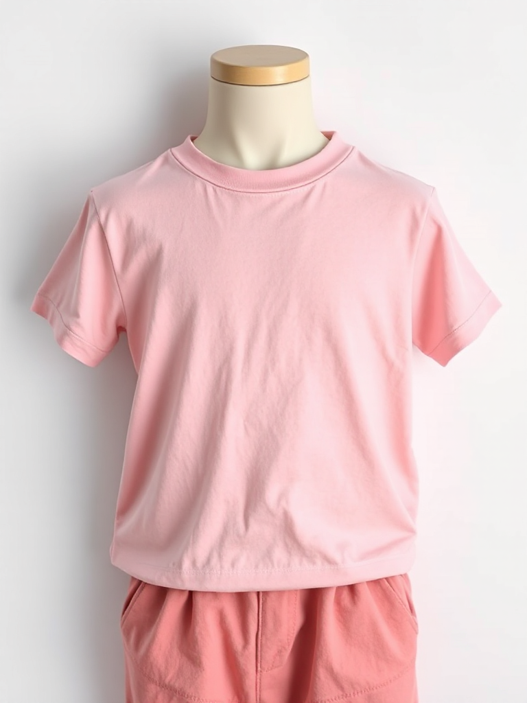 Blush Pink Kids Graphic Tee
