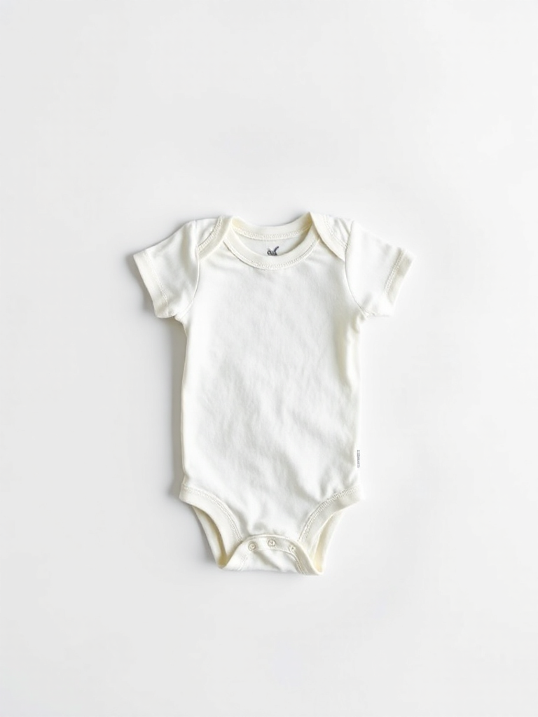 Cream Baby Onesie Set
