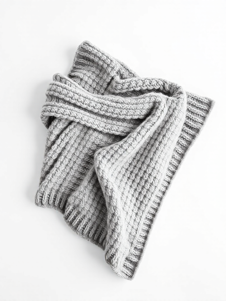 Gray Baby Blanket Set