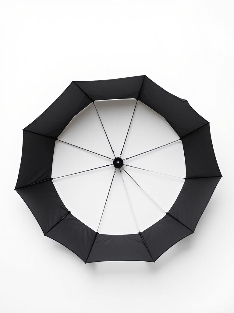 Black Compact Umbrella