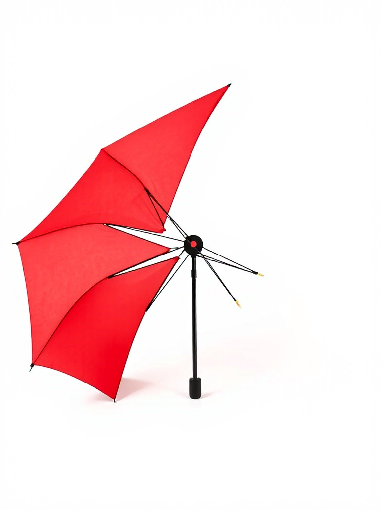 Red Compact Umbrella