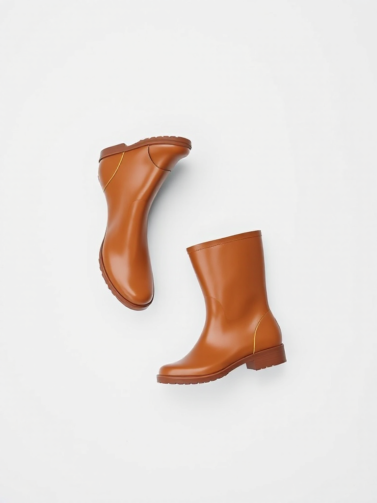 Tan Waterproof Ankle Boots