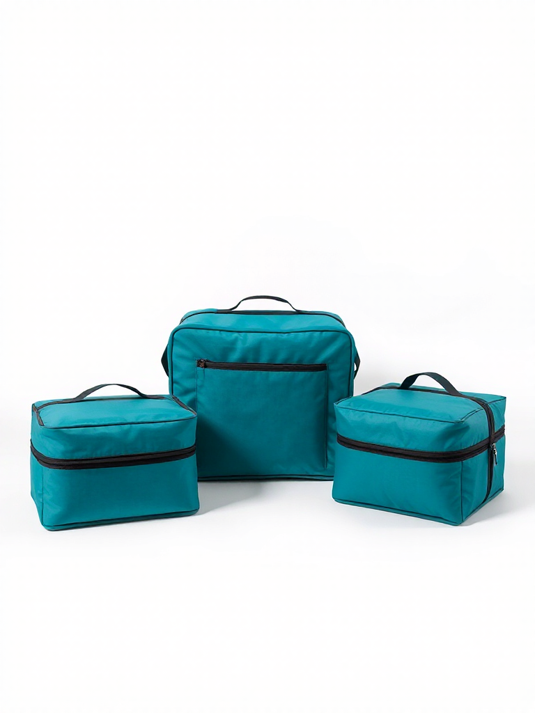 Teal Packing Cube Set