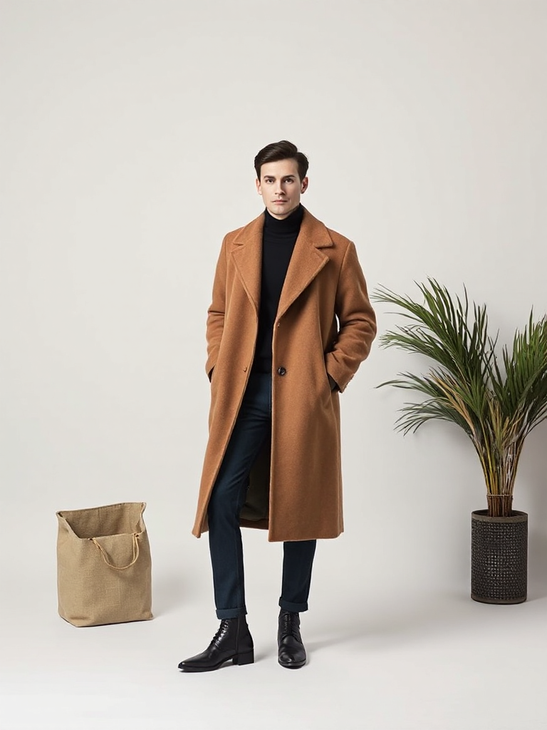 Carlisle Belted Wool Coat