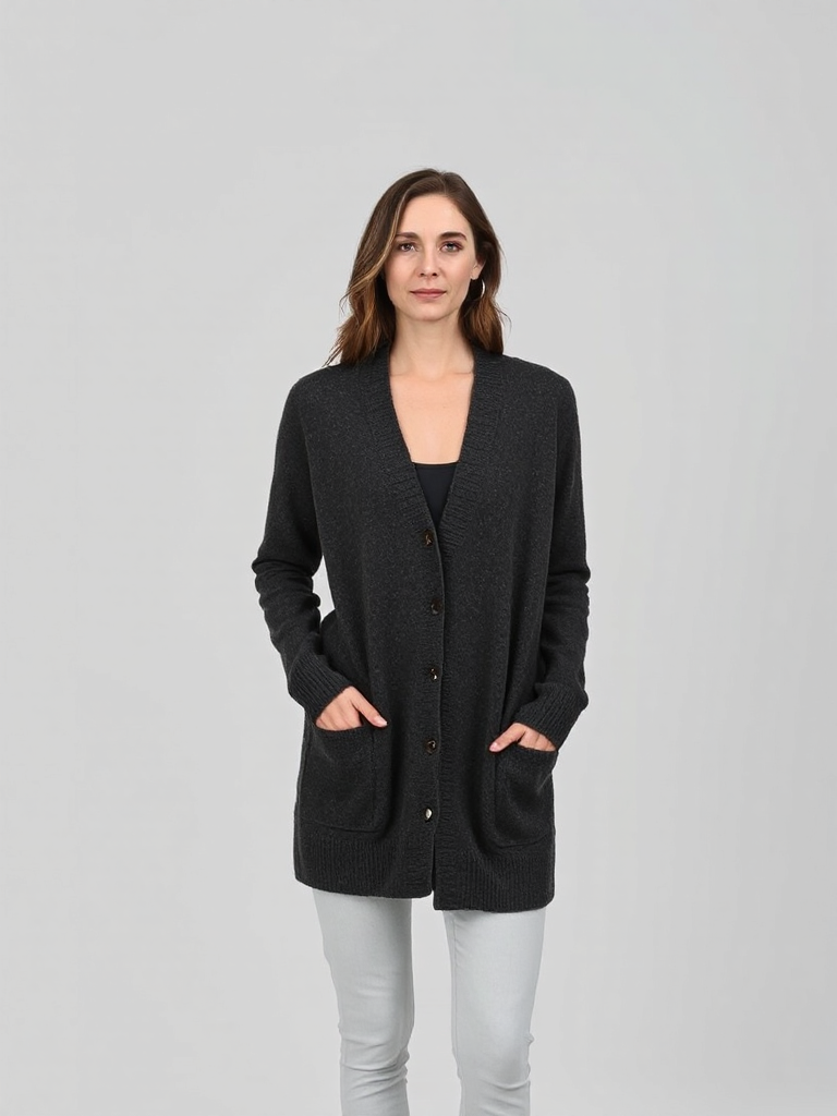 Evergreen Wool Cardigan