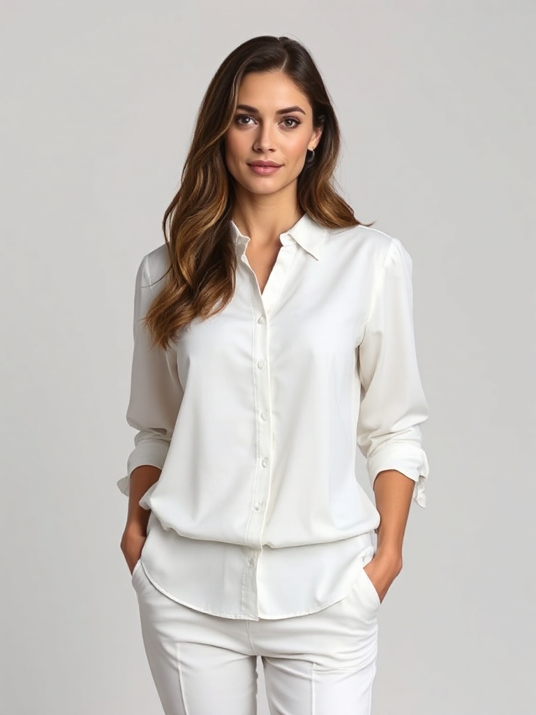 Linden Tailored Interview Blouse