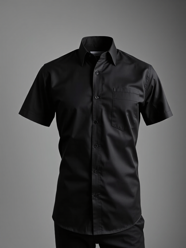 Noir Slim Smart Shirt