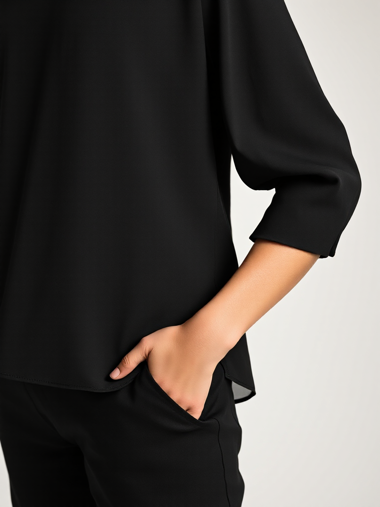 Reese Jersey Wrap Top