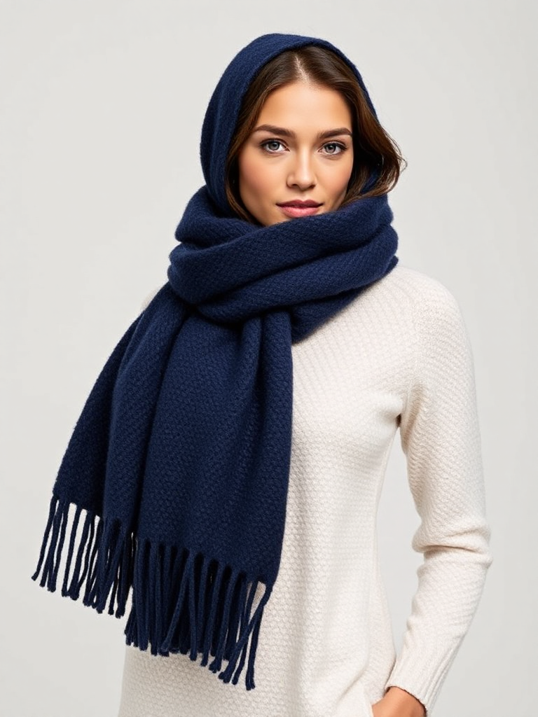 Winter Warmth Scarf and Glove Set
