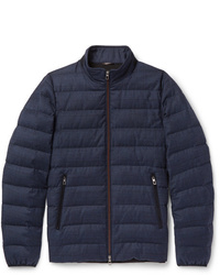 Navy Puffer Jacket