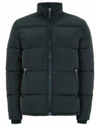 Dark Green Puffer Jacket