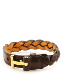Dark Brown Leather Bracelet