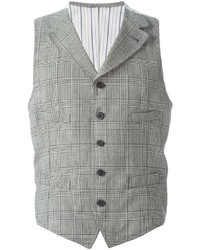 Grey Check Waistcoat