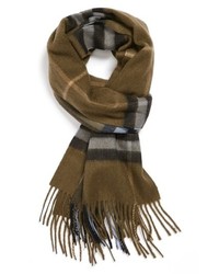 Olive Plaid Scarf