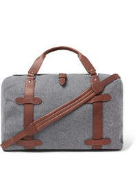Grey Canvas Holdall