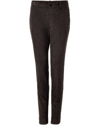 Dark Brown Corduroy Dress Pants