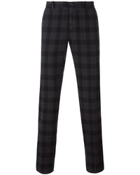 Charcoal Check Chinos