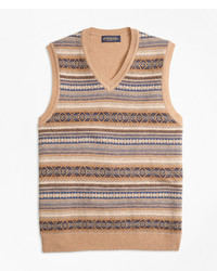 Tan Sweater Vest