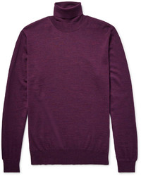 Dark Purple Turtleneck