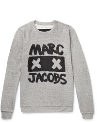 Grey Print Sweatshirt