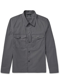 Charcoal Shirt Jacket