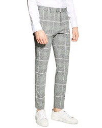 Grey Check Chinos