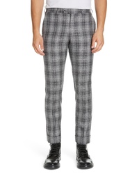 Grey Plaid Chinos