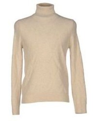 Beige Turtleneck