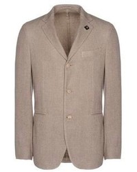 Beige Wool Blazer