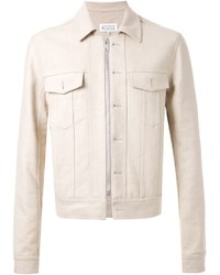 Beige Denim Jacket