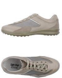 Beige Low Top Sneakers
