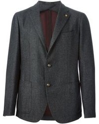 Charcoal Wool Blazer