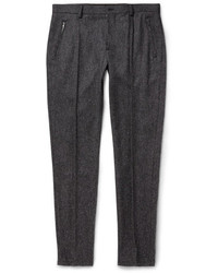 Charcoal Wool Dress Pants