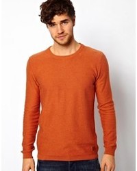 Tobacco Crew-neck Sweater